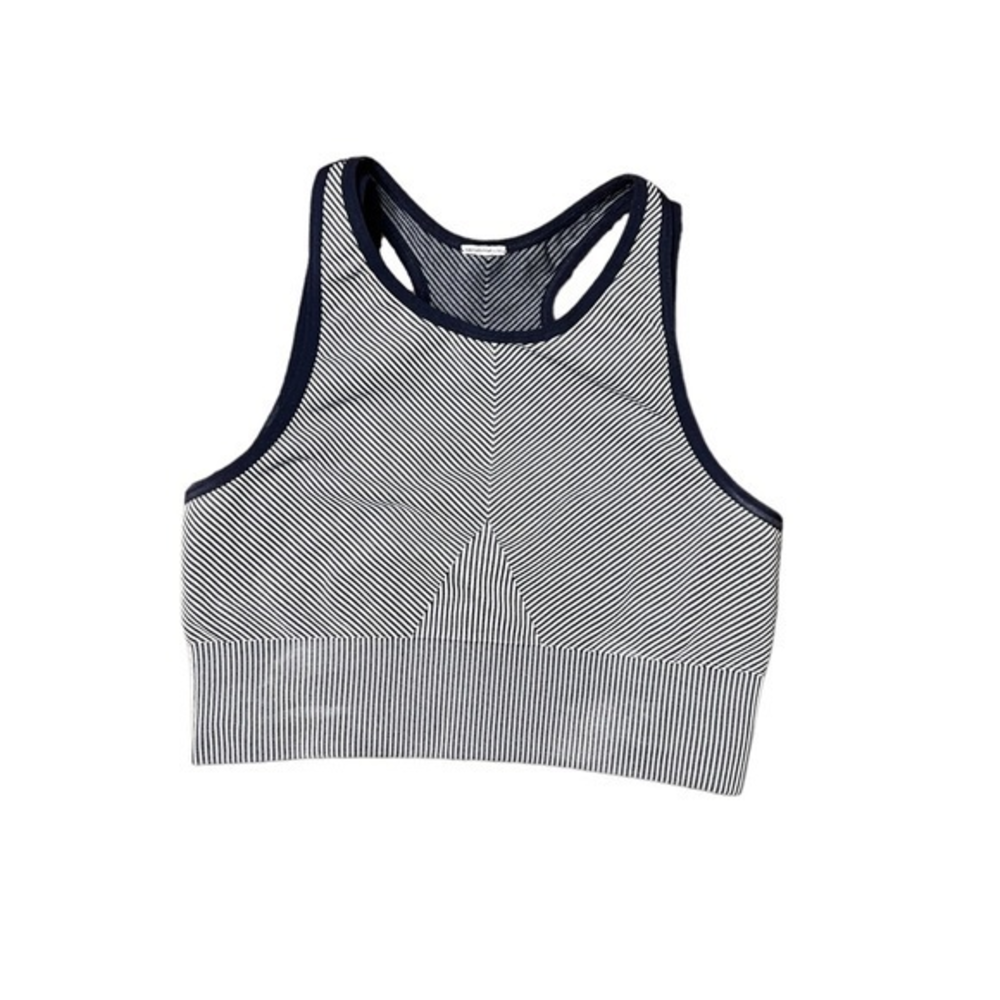 Sweaty Betty London Navy & White Active Top/Sports Bra Size‎ Small